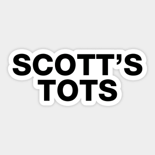 SCOTT'S TOTS Sticker